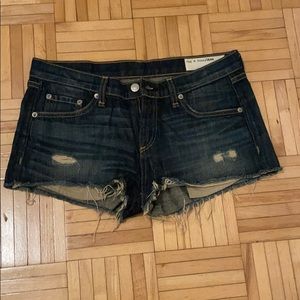 Rag and bone denim shorts